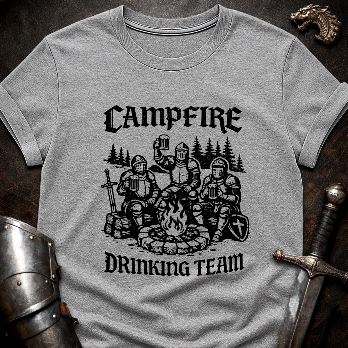 Campfire Drinking Team T-Shirt