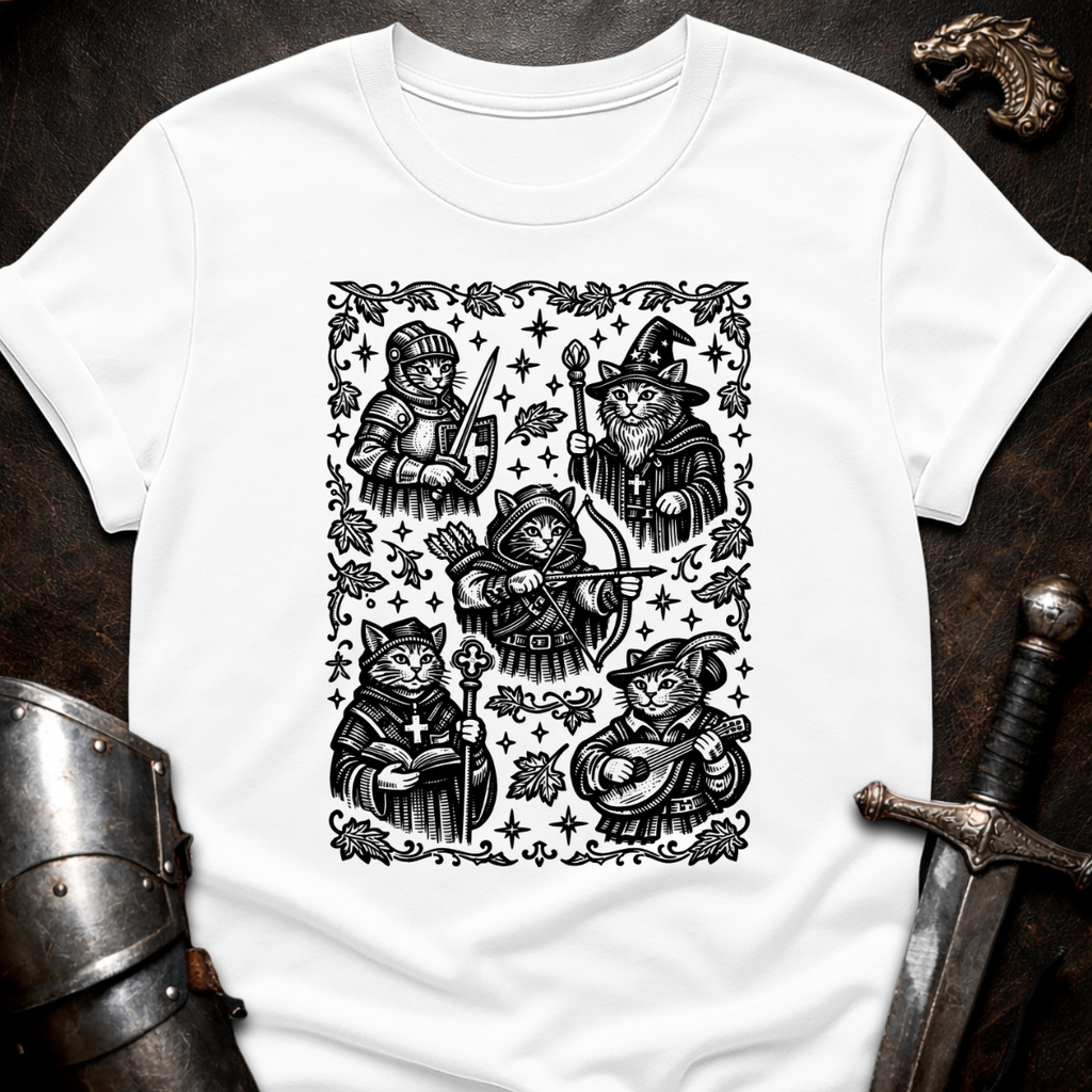 Medieval Cats T-Shirt