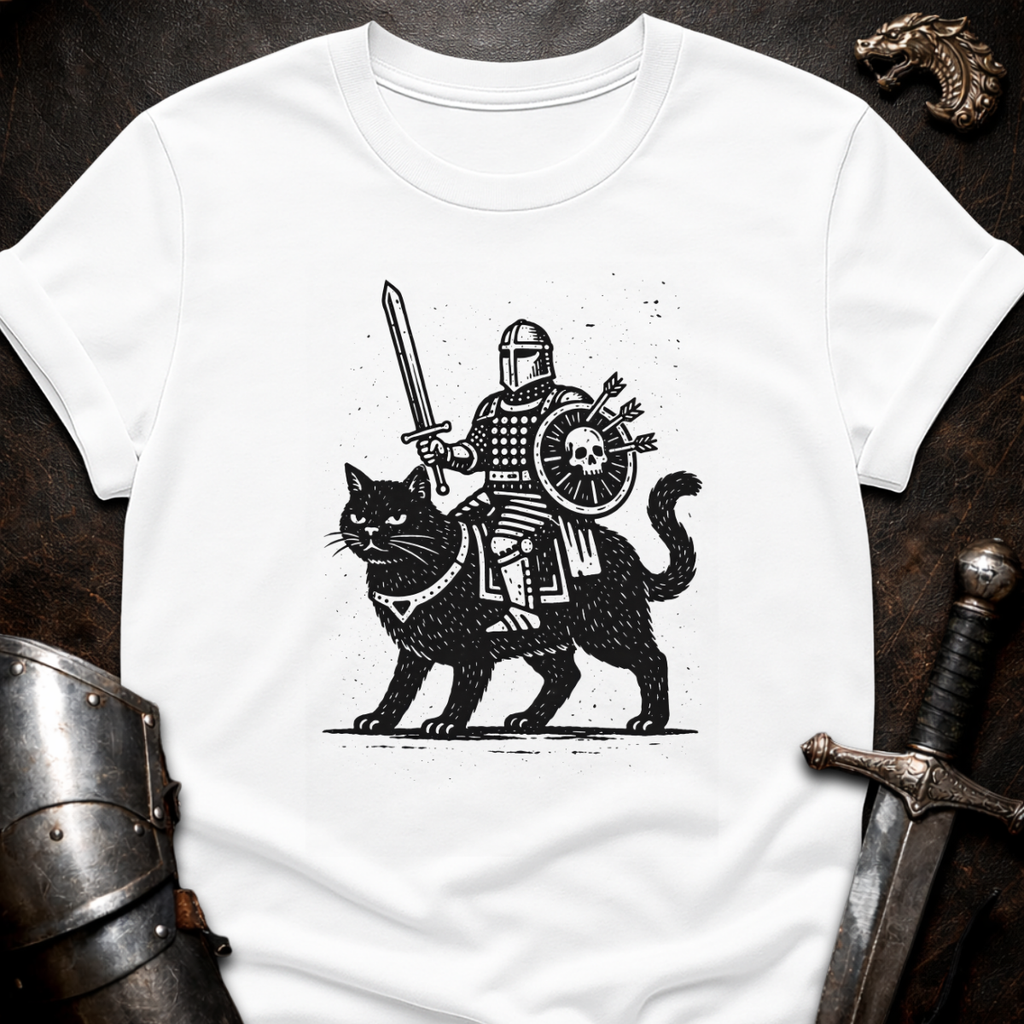 Knight on Cat T-Shirt