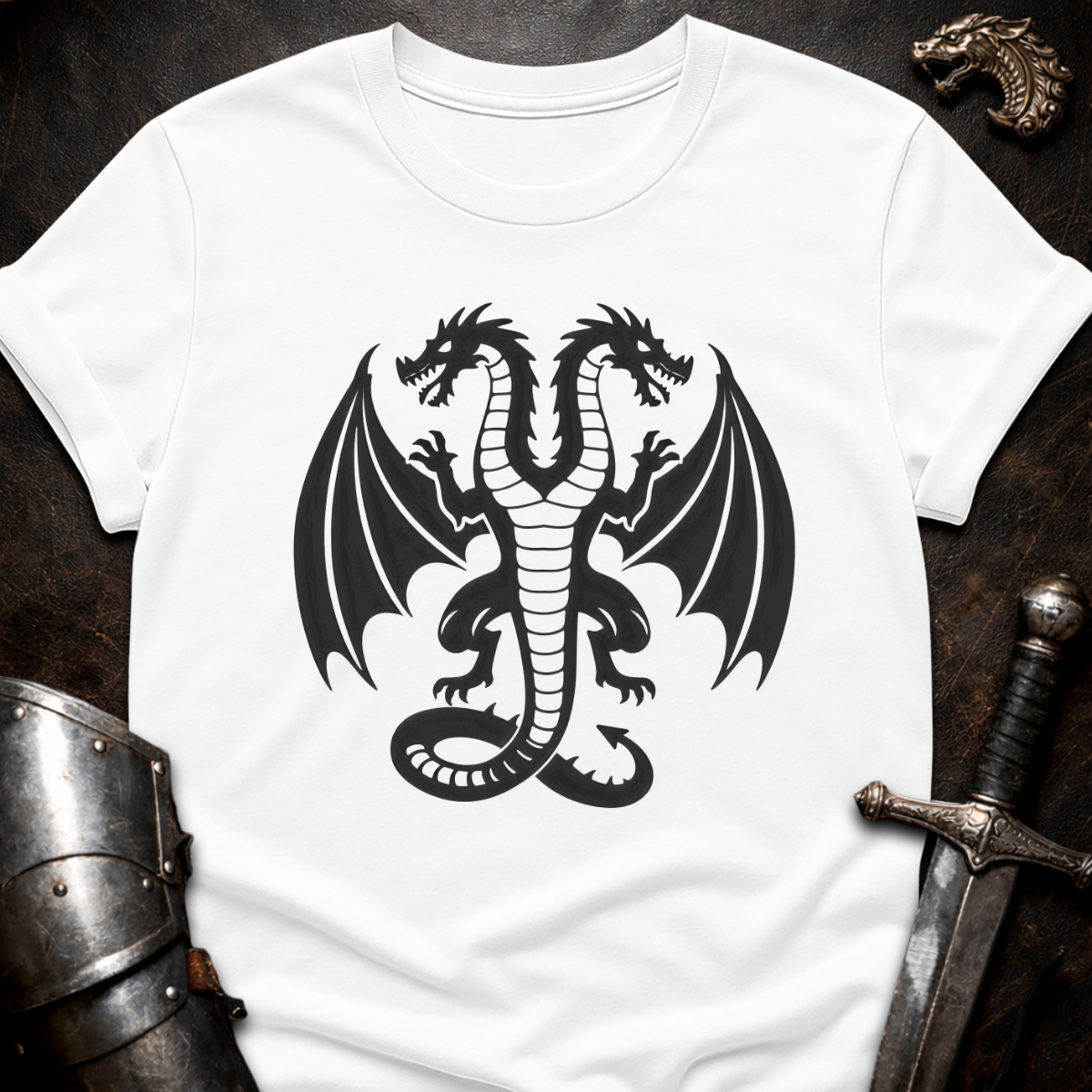 2 Headed Dragon T-Shirt