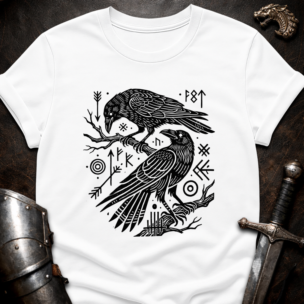 Ravens on Branches T-Shirt