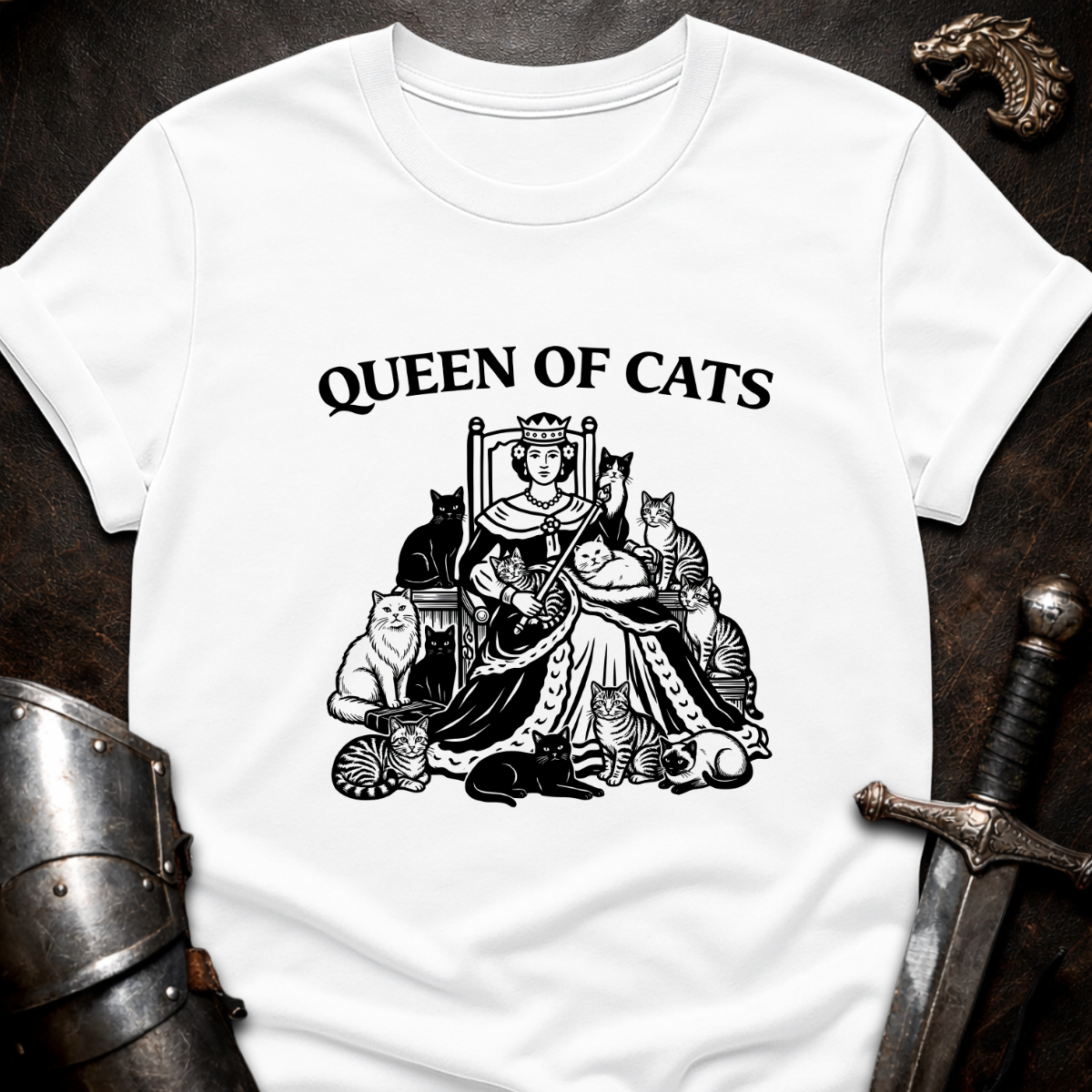 Queen of Cats T-Shirt