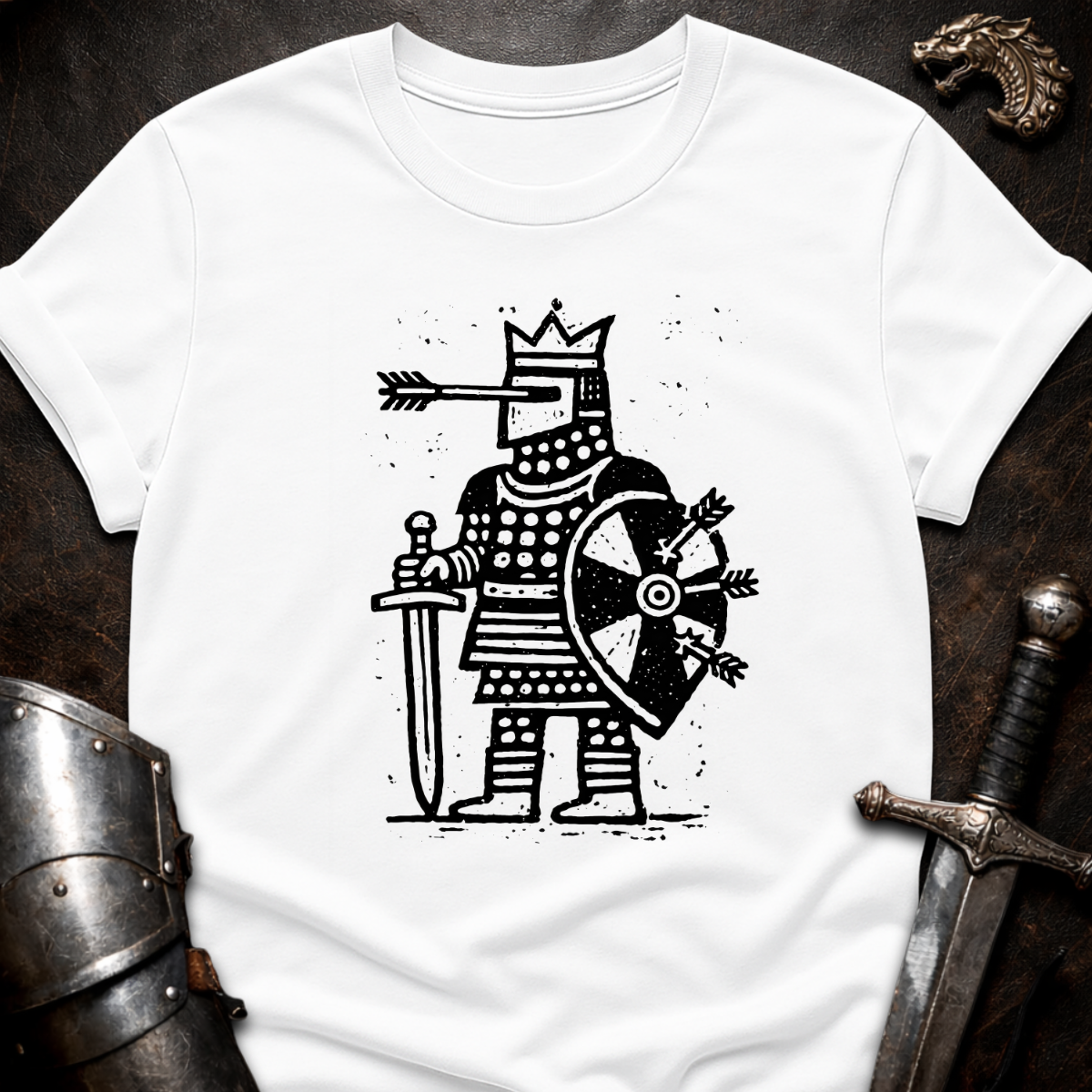 Knight With Arrow T-Shirt