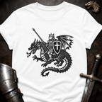 Jouster on Dragon T-Shirt