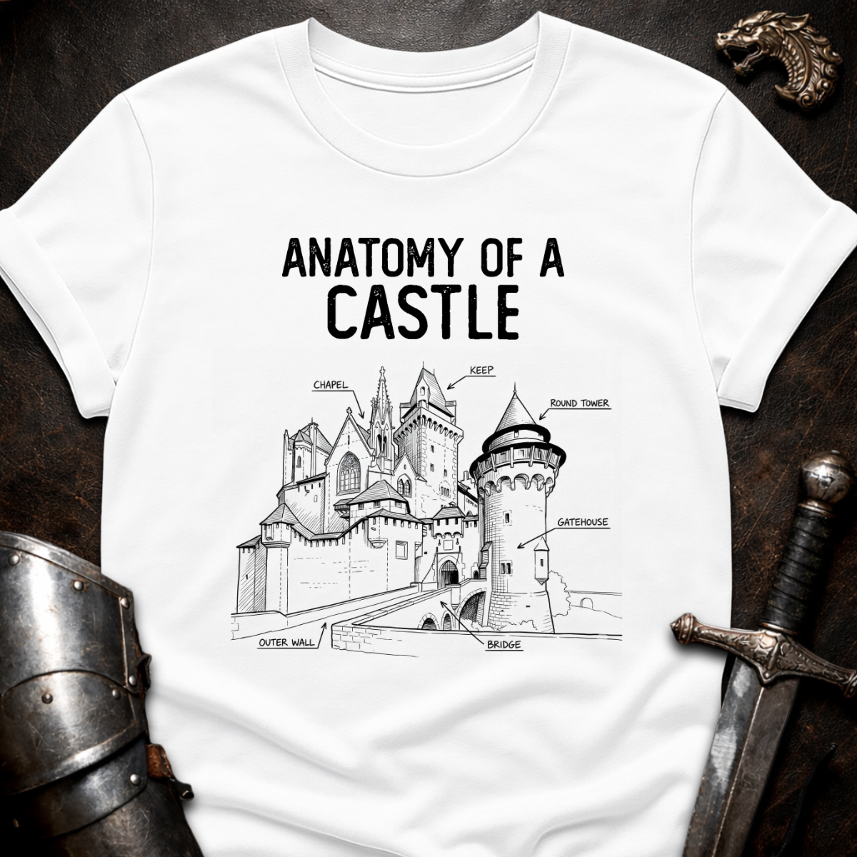 Anatomy of a Castle T-Shirt