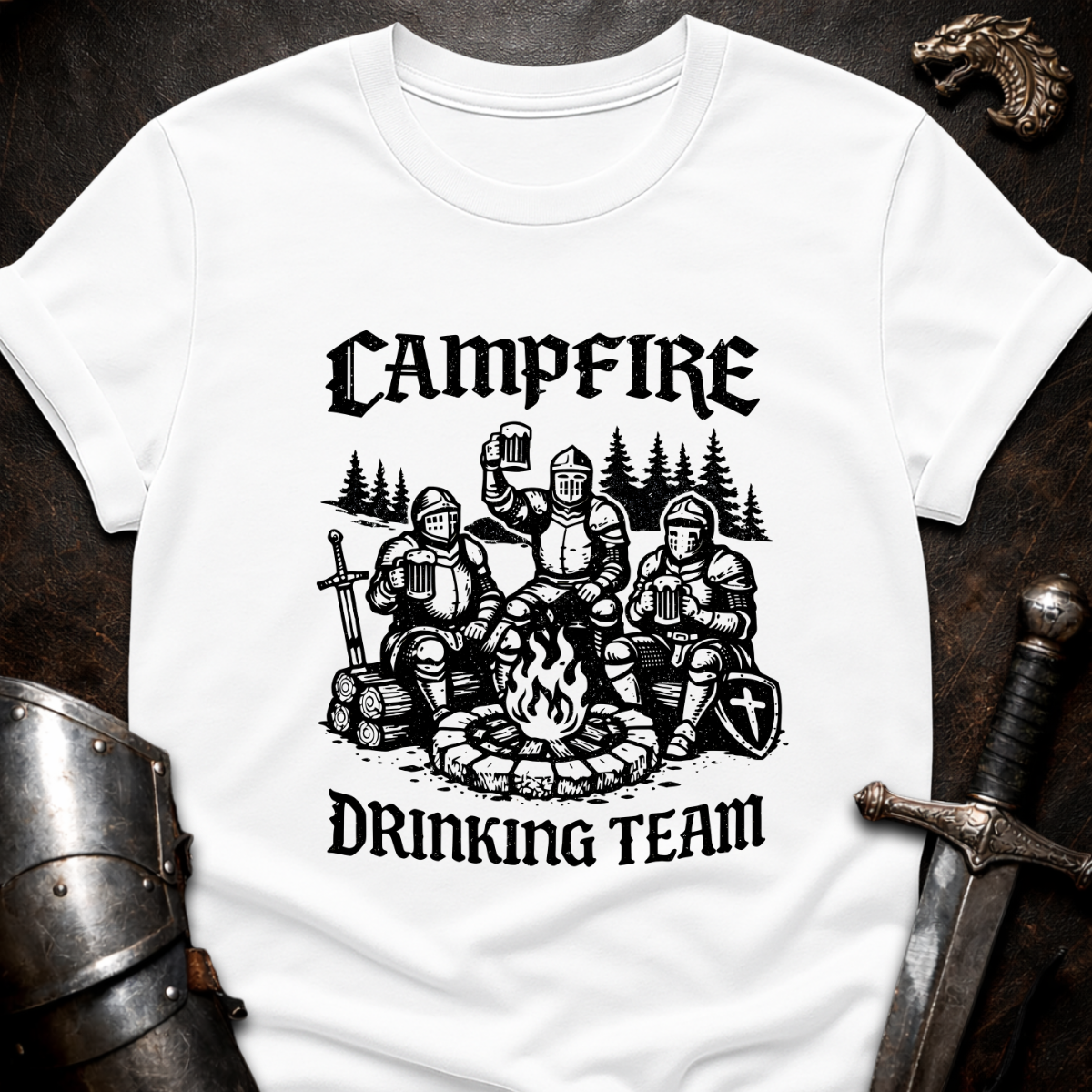 Campfire Drinking Team T-Shirt