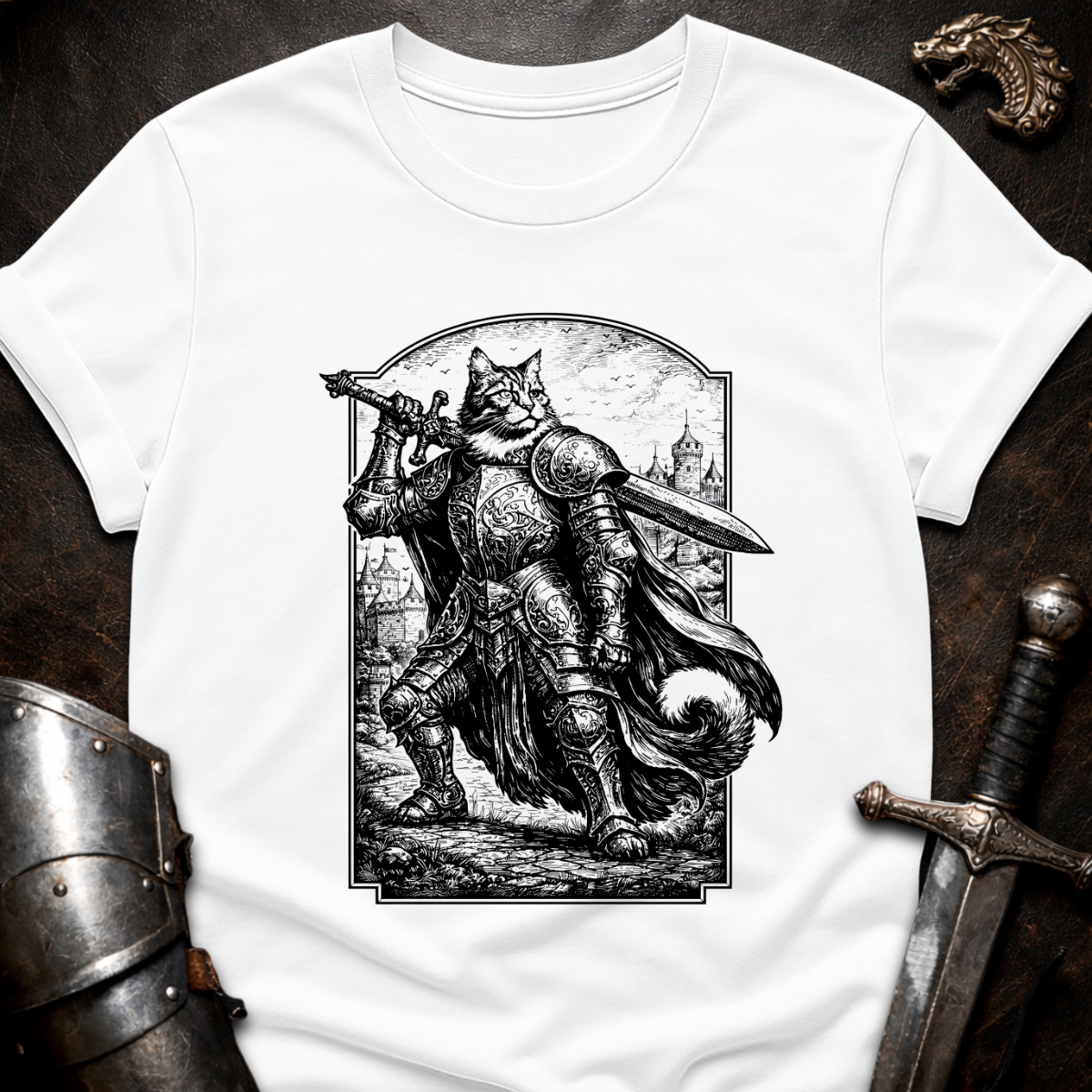 Cat Knight T-Shirt