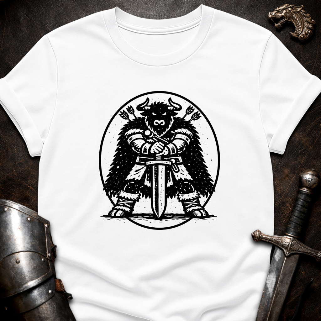 Minotaur with Sword T-Shirt