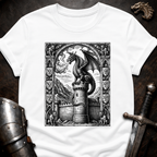 Dragon On Castle T-Shirt